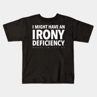 Irony Kids T-Shirt